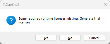 Activate Trial License